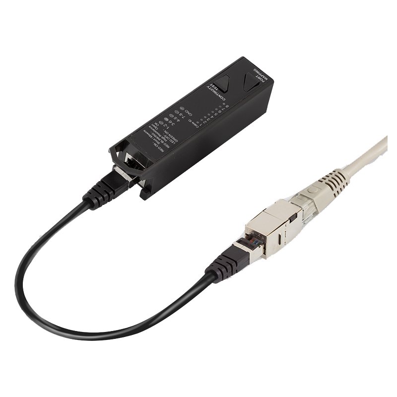 LogiLink Professional 3-in-1 network cable tester, black, RJ45 Cat.5e/6/6A/8.1