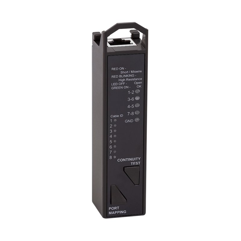 LogiLink Professional 3-in-1 network cable tester, black, RJ45 Cat.5e/6/6A/8.1