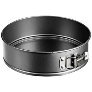 GastroMax springvorm carbonaal, uitneembare rand, grijs, 24 cm
