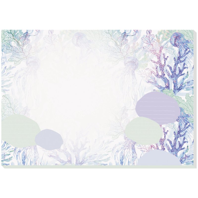Sigel sous-main Jolie 'Glamorous Leaves', A3, 30 feuilles