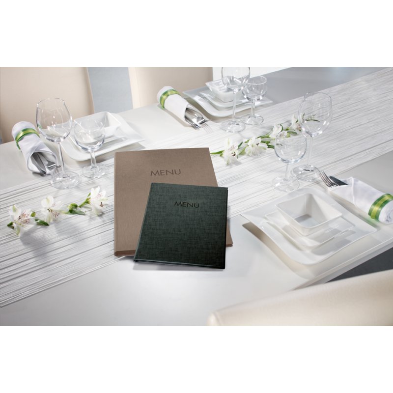 Sigel porte-menu MENU, A4, anthracite