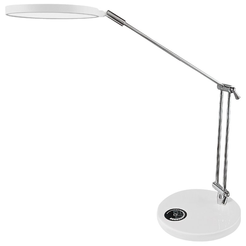 Hansa LED table lamp Spark, with base, white, 12 W