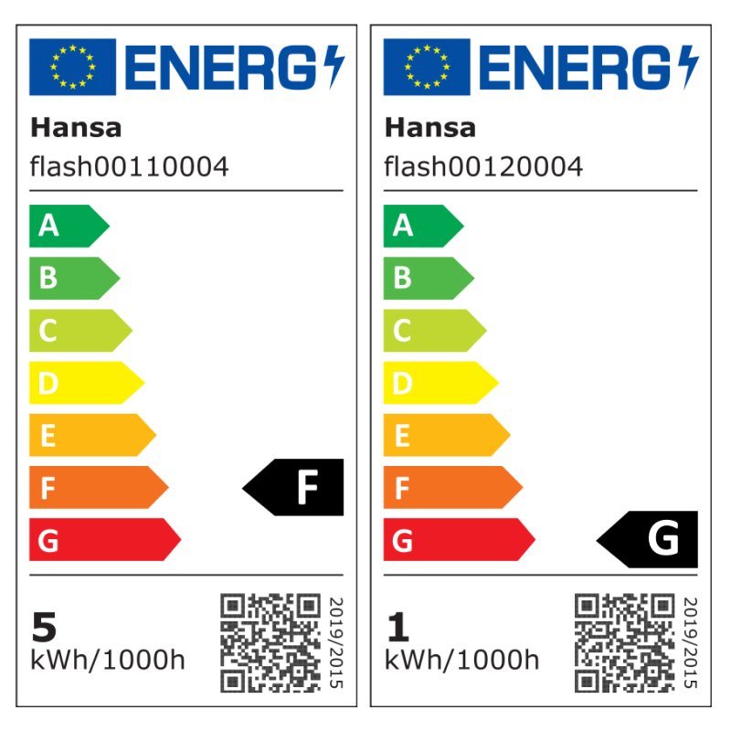 Hansa Éclairage LED pour écran Flash, avec pince, noir, 5 W