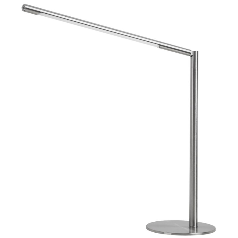 Hansa Lampe de bureau LED Aura, pied, couleur argent, 20W