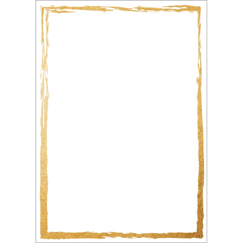 Sigel papier design Golden brush stroke, A4, 200 g/m², 50 feuilles