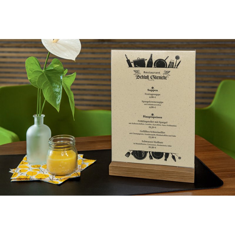 Sigel papier design Kitchen utensils, A4, papier herbe, 100 feuilles