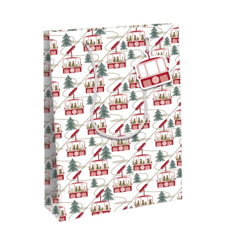 Clairefontaine sachet cadeau Altitude, petit, 215×102×253 mm, papier enduit