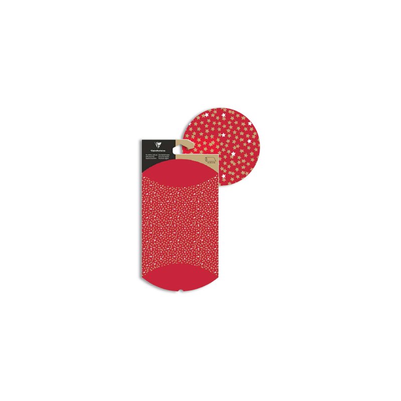 Clairefontaine Emballage cadeau Noël Gnome, papier kraft 280 g/m², 160×60×220 mm