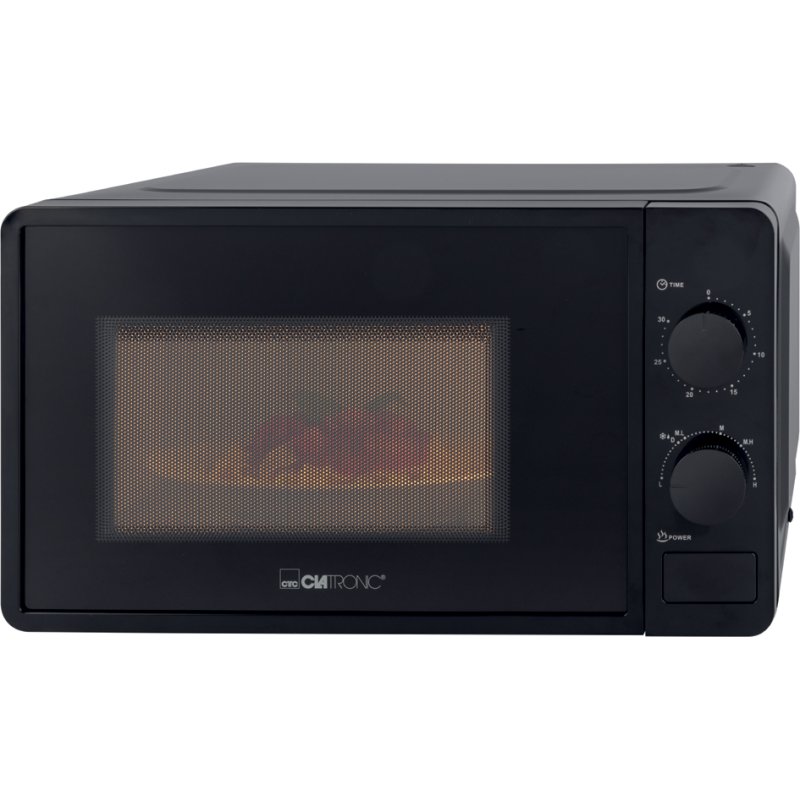 CLATRONIC micro-ondes MW 791, 700 Watt, noir, 20 litres