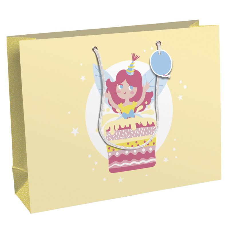 Clairefontaine sac cadeau Fairy, grand, 373×118×275 mm