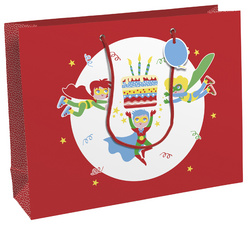 Clairefontaine cadeautas Power, groot, 373×118×275 mm, beschichtigd papier