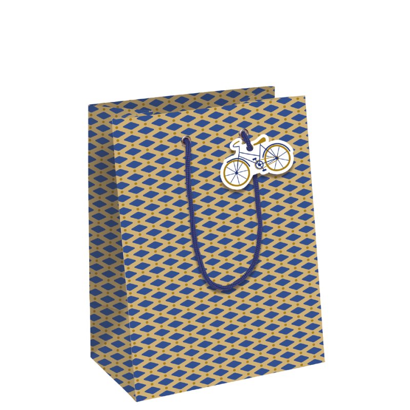 Clairefontaine sachet cadeau Vélo, papier kraft 210 g/m², 373×118×275 mm