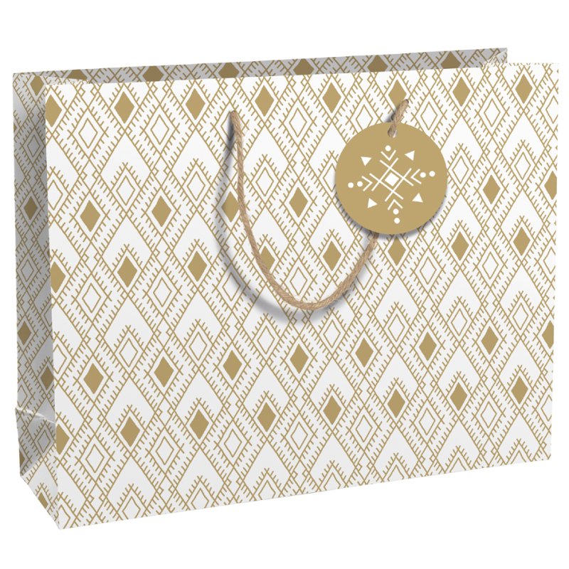 Clairefontaine sac cadeau Tanit moyen, papier kraft 210 g/m², 265×140×330 mm