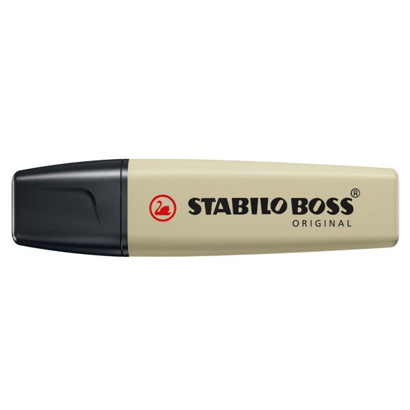 STABILO BOSS ORIGINAL surligneur NatureCOLORS, rechargeable, umbra, 2,0-5,0 mm
