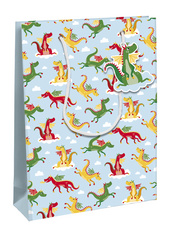 Clairefontaine cadeautas draak motief, middel, 265×140×330 mm