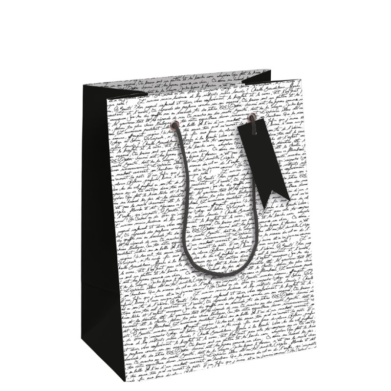 Clairefontaine sac cadeau Baudelaire grand, 373×118×275 mm, papier couché 210 g/m²