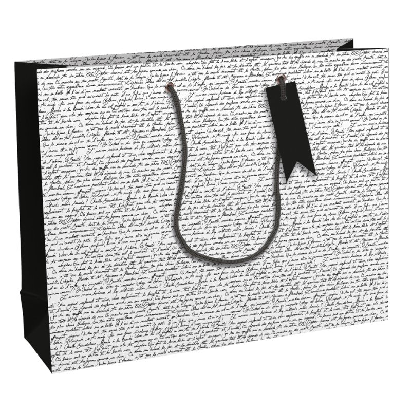 Clairefontaine sac cadeau Baudelaire grand, 373×118×275 mm, papier couché 210 g/m²