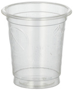 PAPSTAR plastickelkjes, 2 cl, transparant, 40 stuks