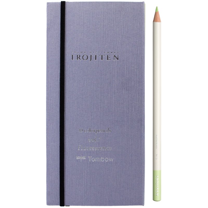 TOMBOW kleurpotloden IROJITEN Volume 7, set van 10 stuks, 2,0 mm