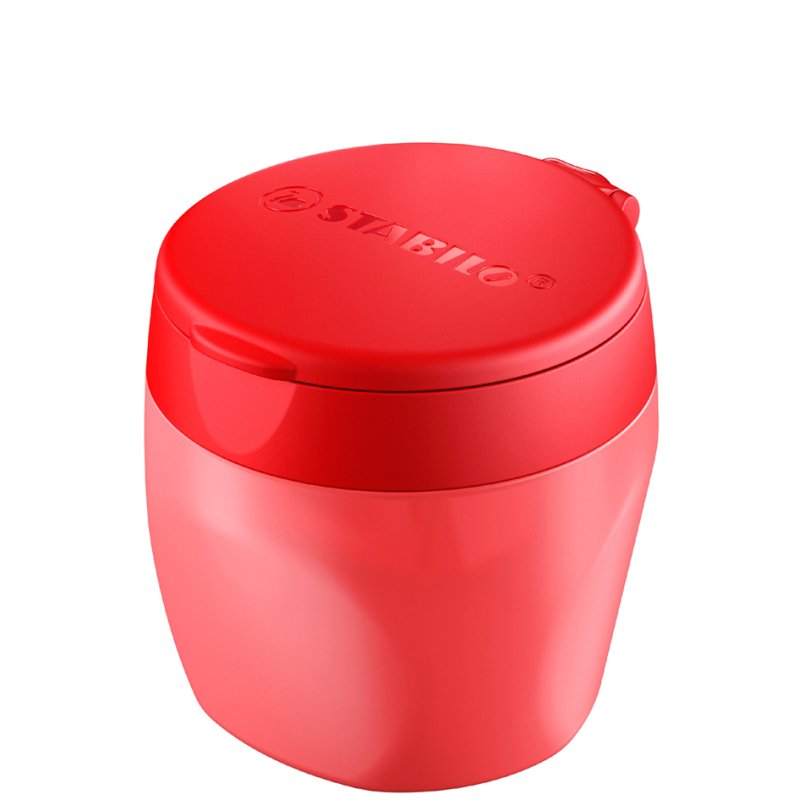 STABILO woody 3 in 1 pencil sharpener, red, plastic