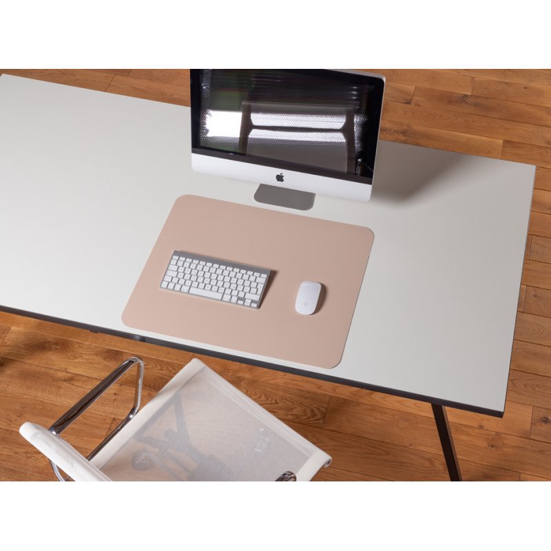 RS Office Tapis de bureau Purosens, 600 × 600 mm, soft rose, 2,0 mm