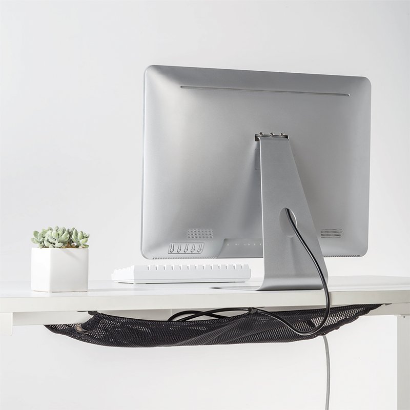 LogiLink filet de gestion des câbles, polyester noir, 69×34 cm