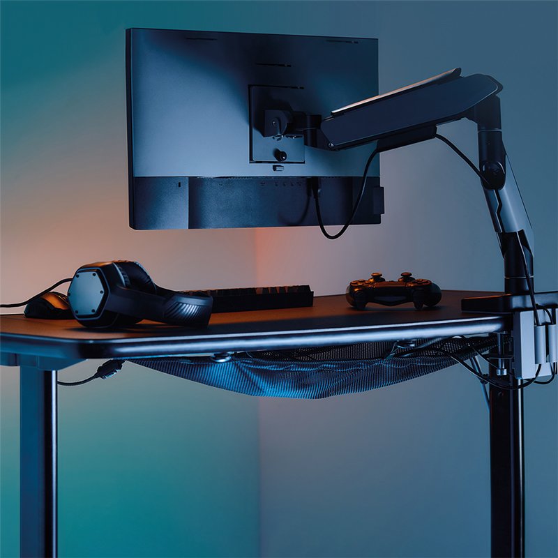 LogiLink filet de gestion des câbles, polyester noir, 69×34 cm