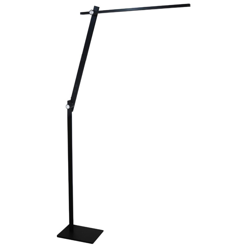 UNiLUX LED floor lamp LUMILIGHT, height 1600 mm, black, 8 W