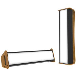 UNiLUX Dayvia MOBILLY LED-lichttherapielamp, wit/bamboe, 10.000 Lux, 25 Watt