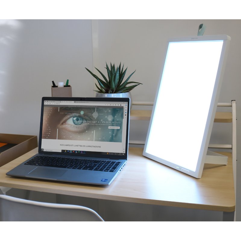 UNiLUX LED-lichttherapielamp Dayvia WELLBI, wit, 25 watt, 10.000 lux