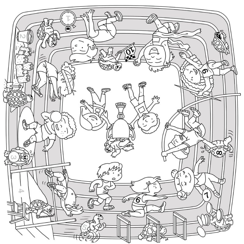 PAPERFLOW tables enfants KIDS Monument, hauteur 40 cm, lot de 2