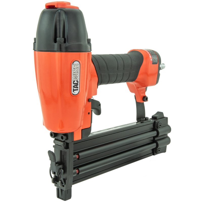 TACWISE pneumatische spijkerpistool, oranje, type 180 18G, inclusief koffer
