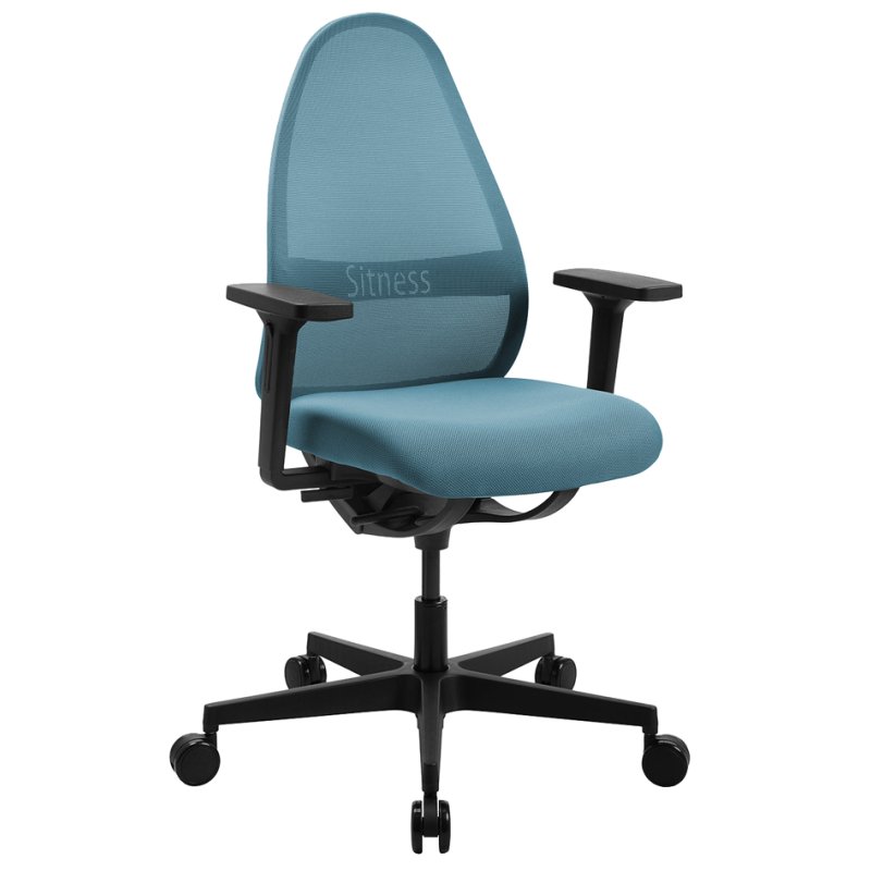 Topstar bureaustoel Soft Sitness Art, zwart, netrug, in hoogte verstelbaar