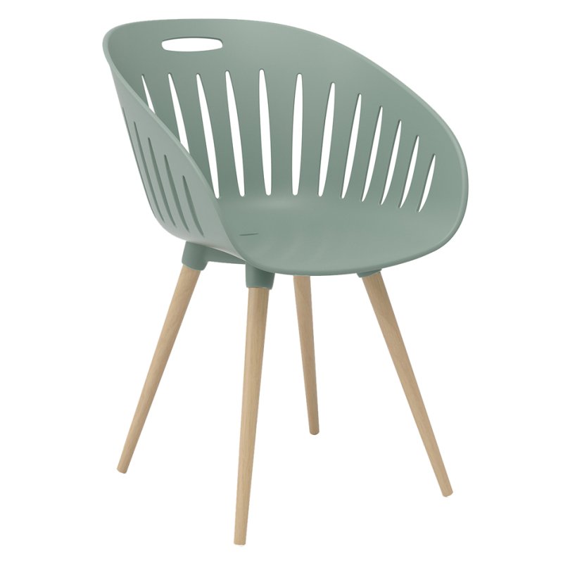 Topstar buitenstoel T2023, antraciet, set van 2 stuks