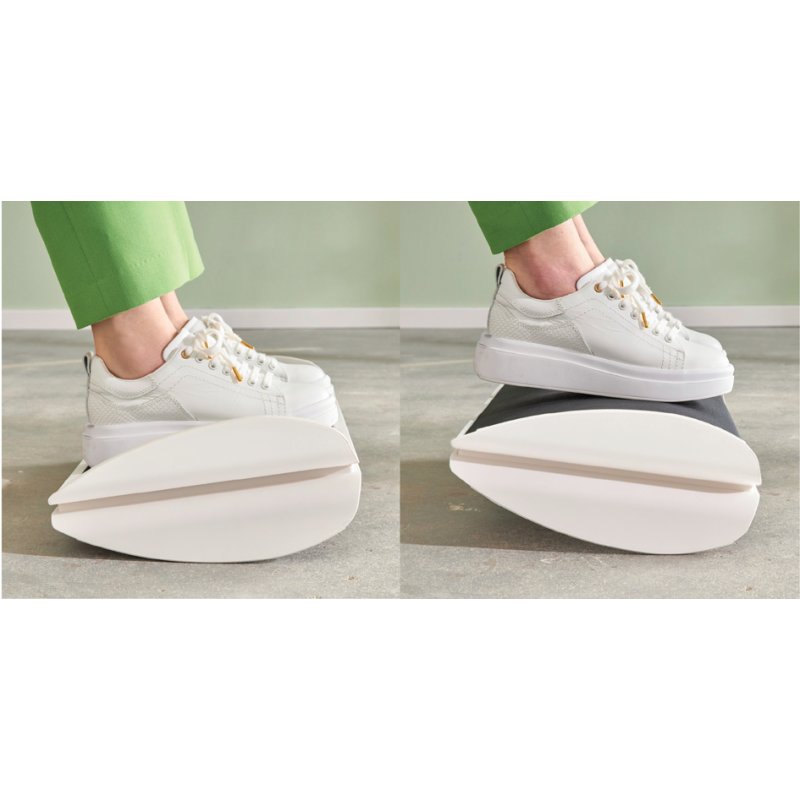 LEITZ repose-pieds Ergo, plastique, gris clair