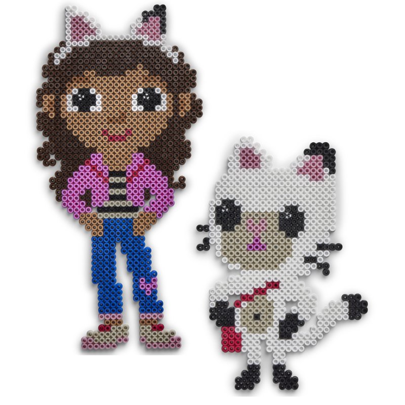 Hama ensemble de perles Gabbys Poppenhuis, 4000 perles, emballage cadeau