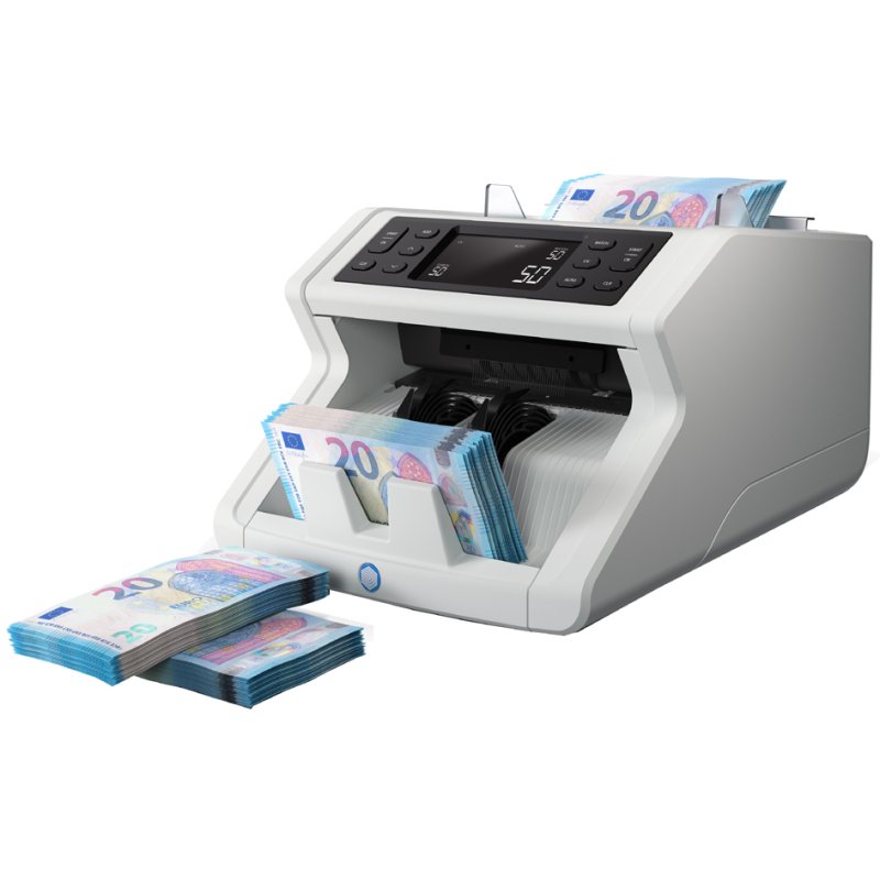Safescan 2210 G2 bankbiljettelmachine, grijs, valsgelddetectie