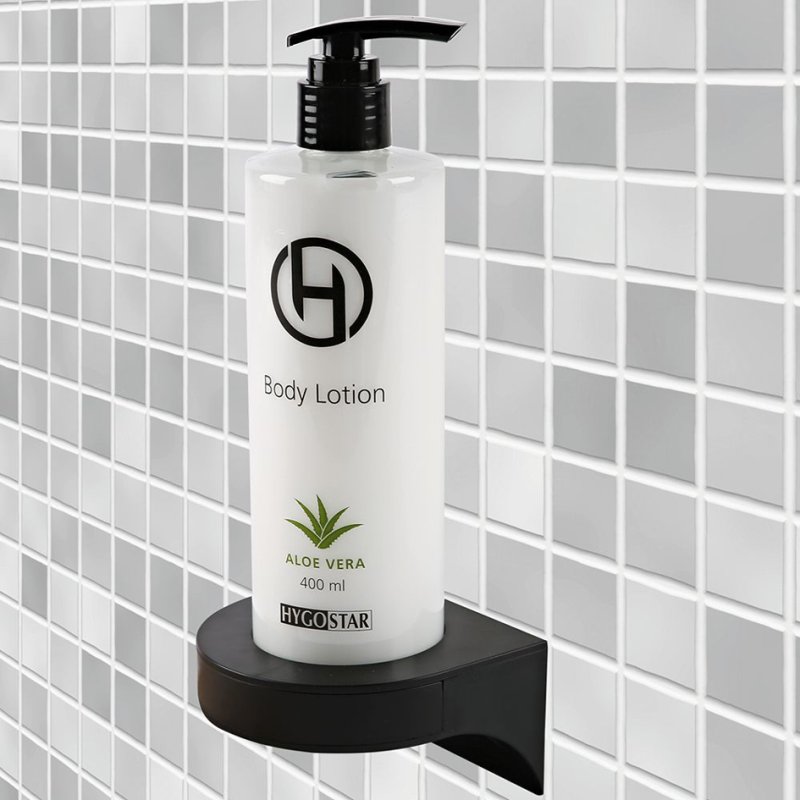 HYGOSTAR porte-distributeur mural pour pulvérisateur, simple, blanc, plastique