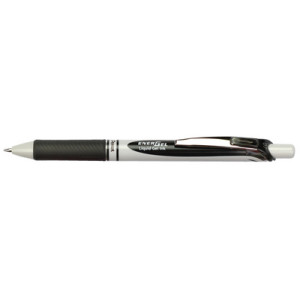 Pentel Liquid Gel-Ti rollerpen, navulbaar, zwart, 0,35 mm