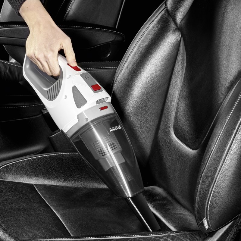 SEVERIN cordless stick vacuum HV 7173, white/black, 2-in-1, 18.5V Li-ion, 35 min runtime