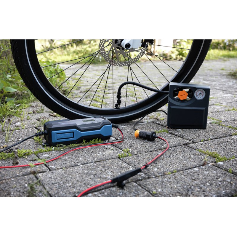 ANSMANN acculader BC auto, 6-12V/10A, zwart/blauw