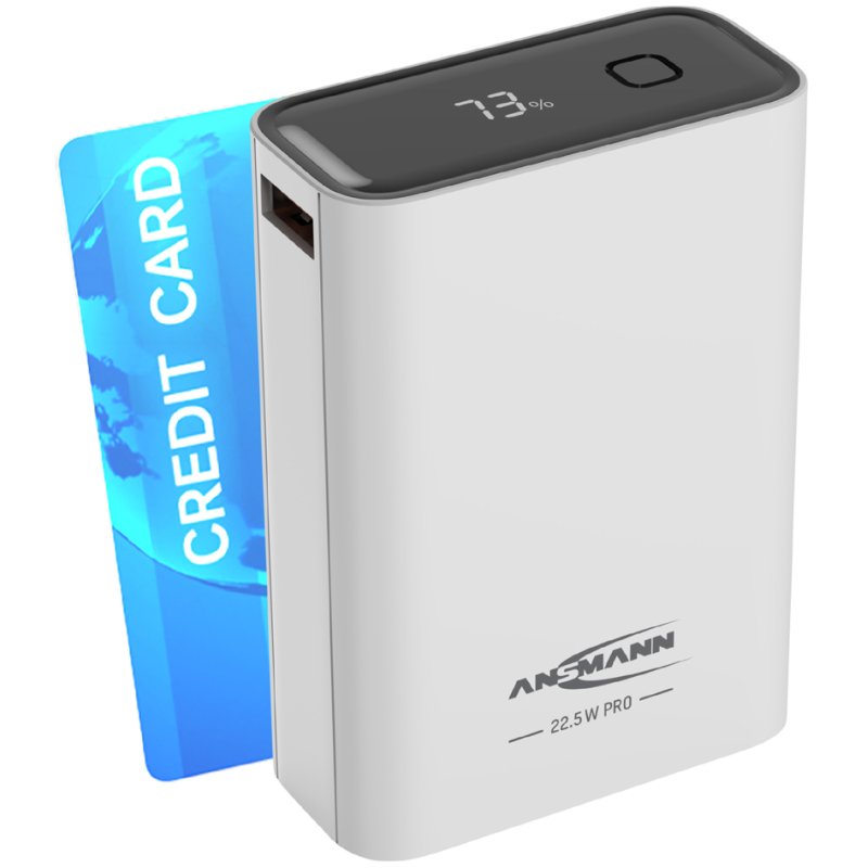 ANSMANN powerbank PB222PD, 20.000 mAh, wit