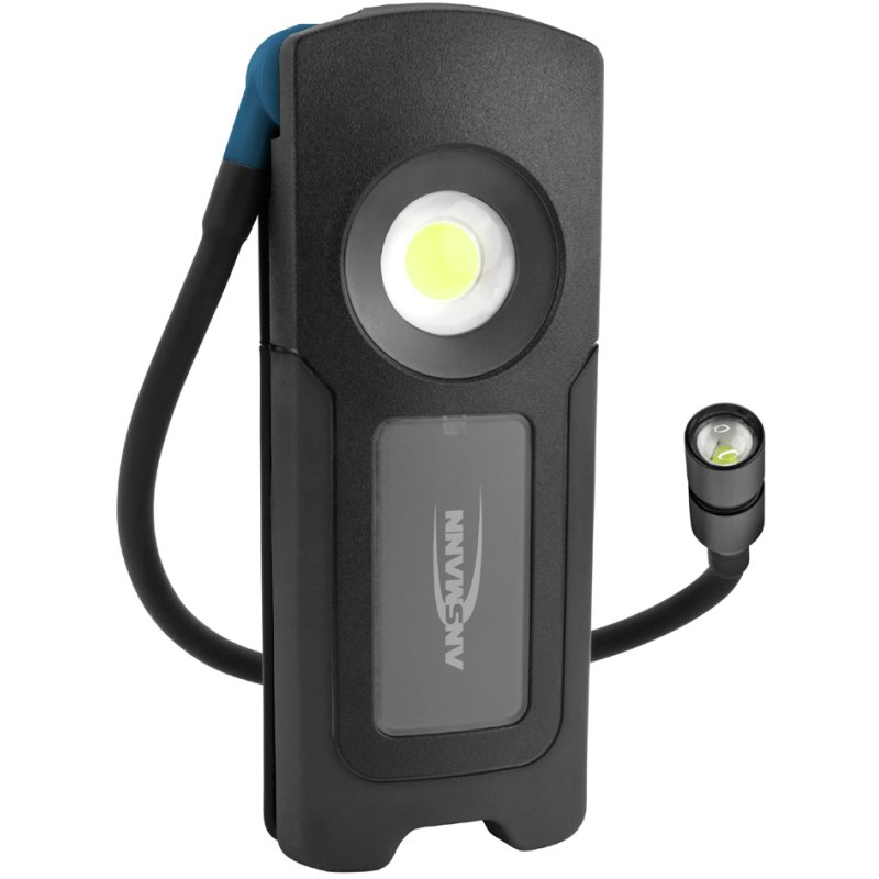 ANSMANN Lampe de travail LED WL1500R, rechargeable, bras flexible 300 mm, 1600 lumens