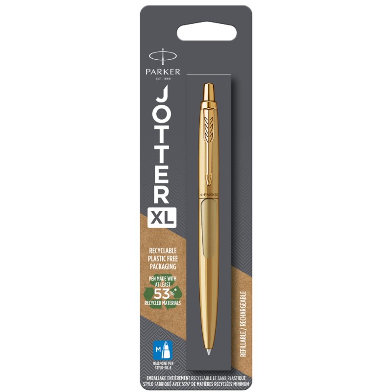 PARKER Jotter XL ballpoint pen, rose gold, blue ink