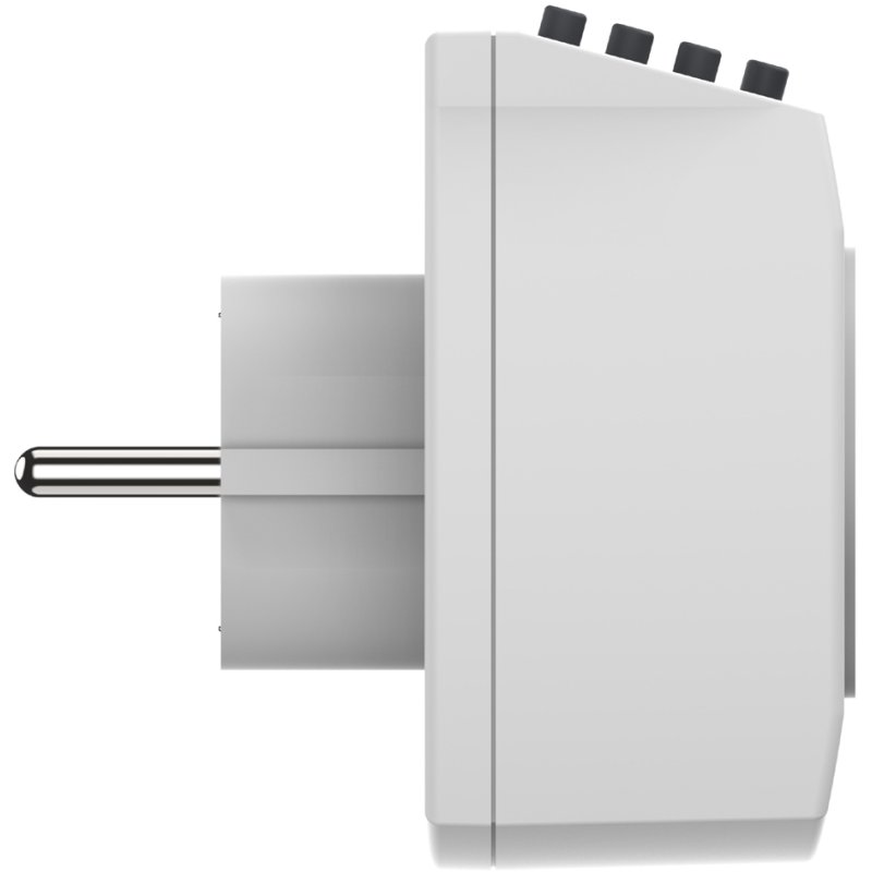 ANSMANN digital weekly timer switch AES5, white, 8 switching programmes