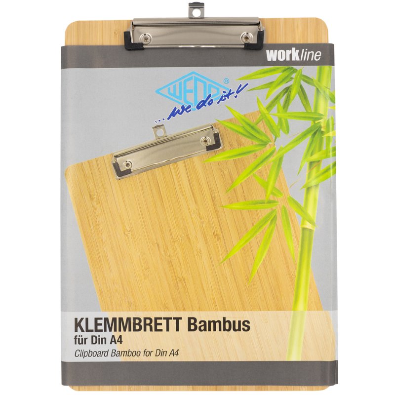 WEDO porte-bloc, bambou, A4 debout, 225×320 mm