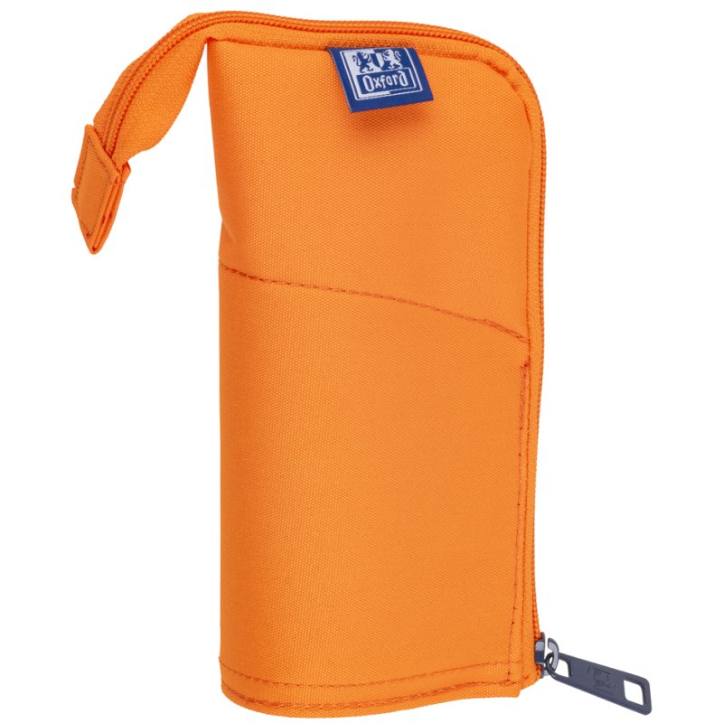 Oxford Trousse à soufflet Stand-Up, polyester, vert clair, 200×100×40 mm