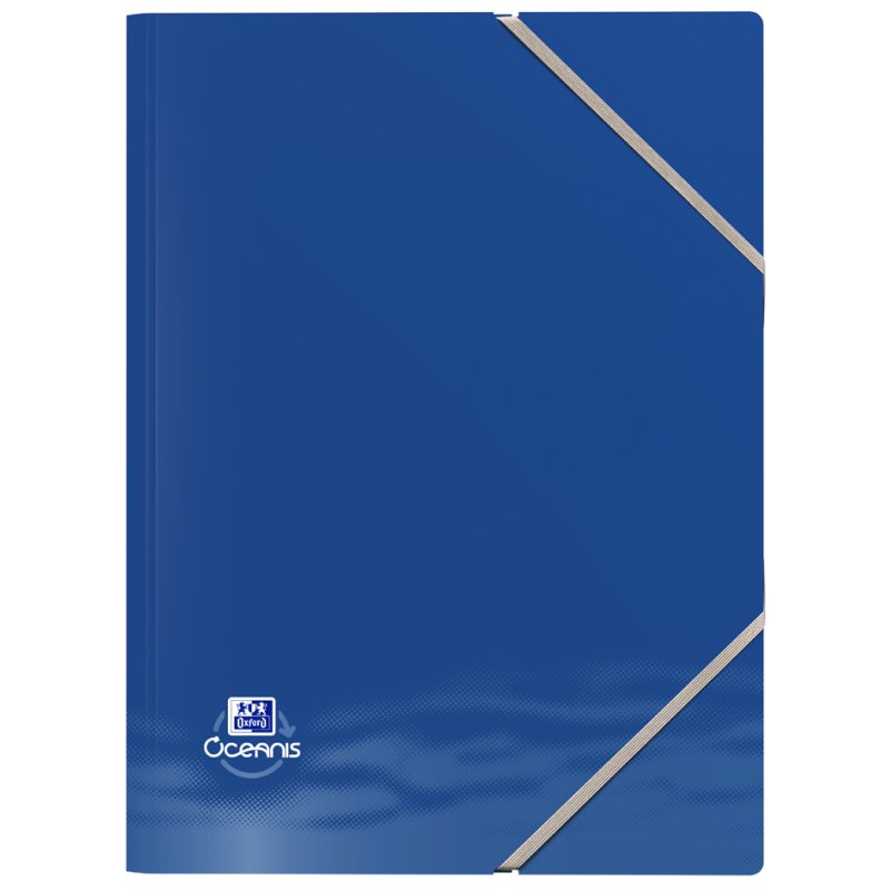 Oxford Oceanis display folder A4, 40 pockets, recycled PP, elastic closure