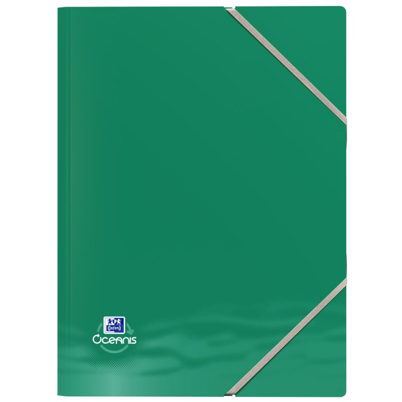 Oxford Oceanis display folder A4, 40 pockets, recycled PP, elastic closure