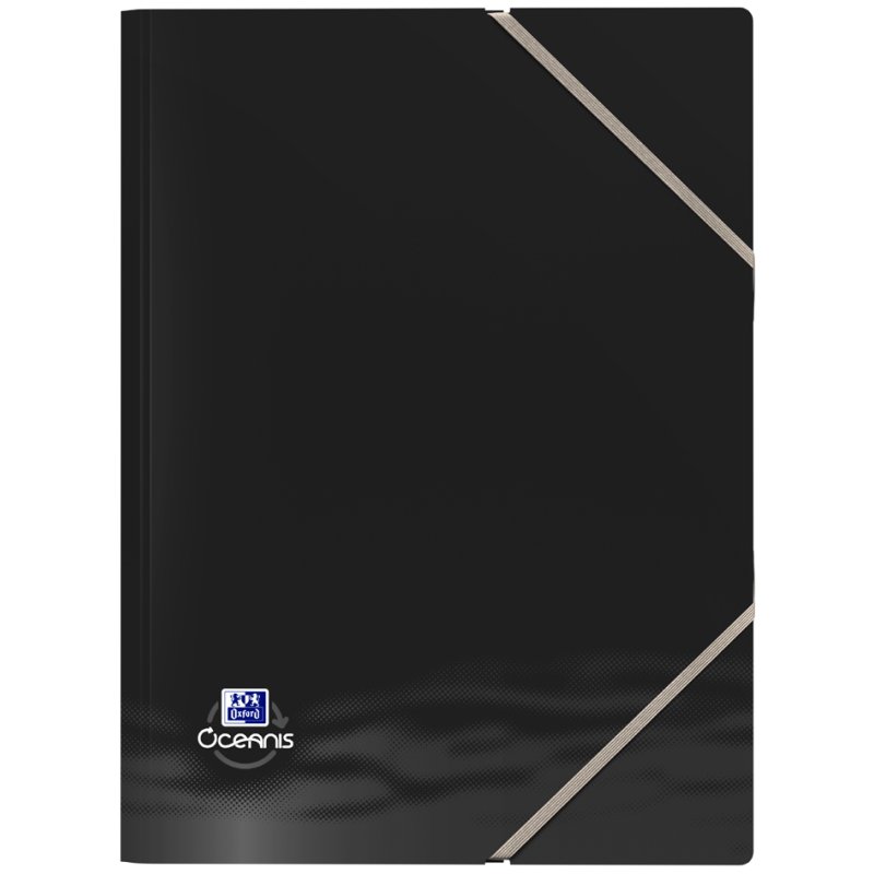 Oxford Oceanis display folder A4, 40 pockets, recycled PP, elastic closure
